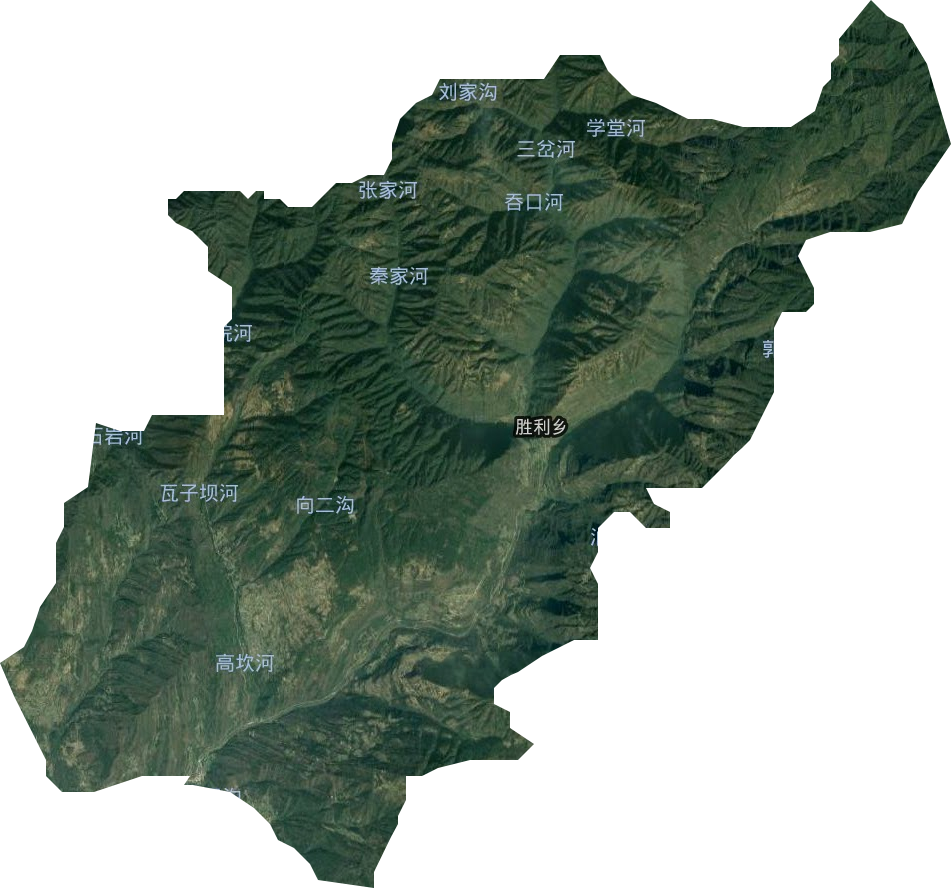 勝利鄉(xiāng)衛(wèi)星圖