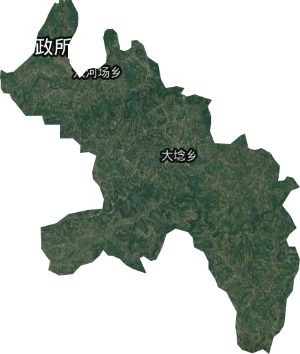 大埝鄉(xiāng)衛(wèi)星圖
