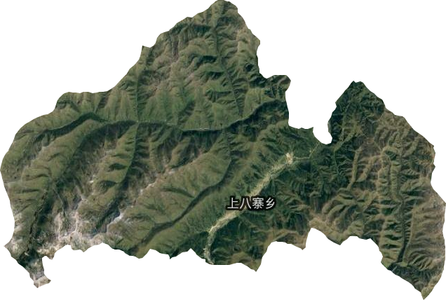 上八寨鄉衛星圖