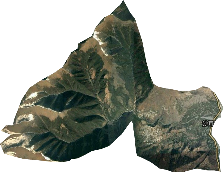 沙耳鄉(xiāng)衛(wèi)星圖