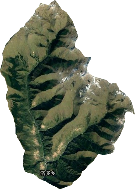 洛多鄉衛星圖