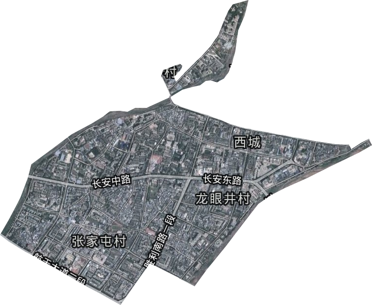 西城街道衛星圖