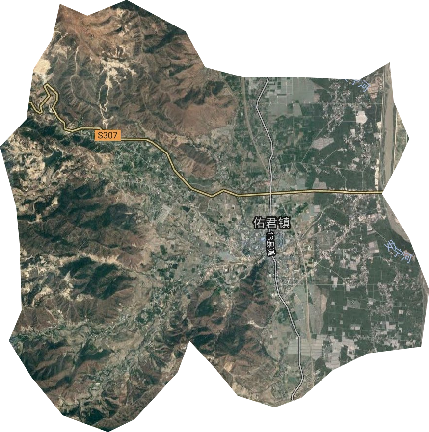 佑君鎮(zhèn)衛(wèi)星圖