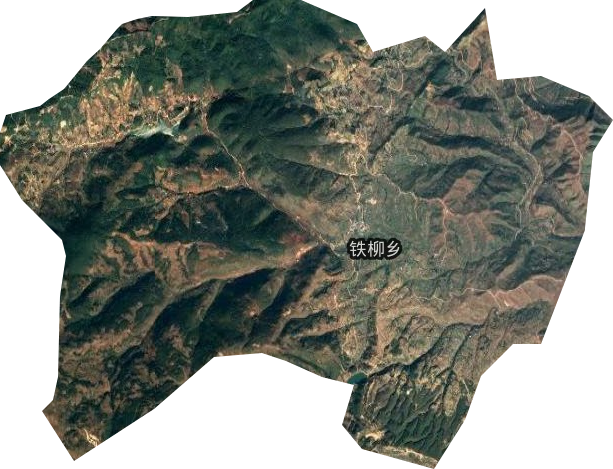 鐵柳鄉衛星圖