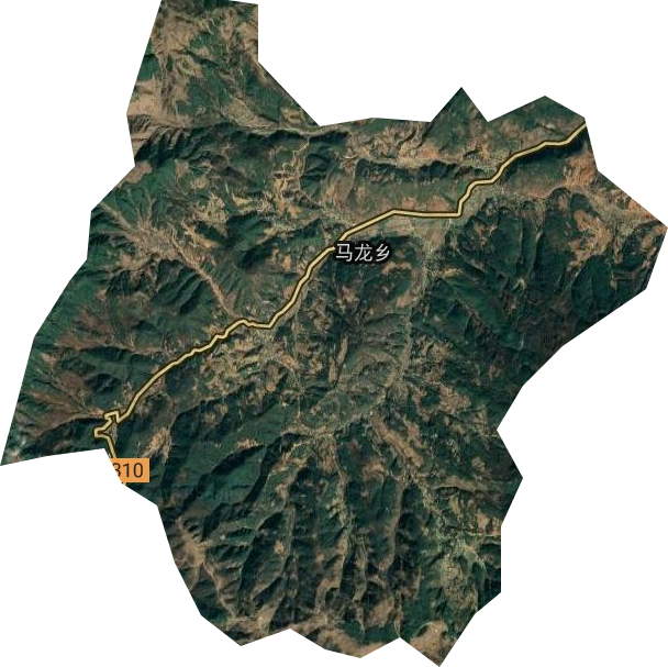 馬龍鄉(xiāng)衛(wèi)星圖
