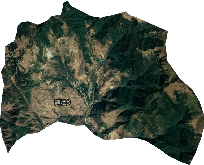輝隆鄉衛星圖