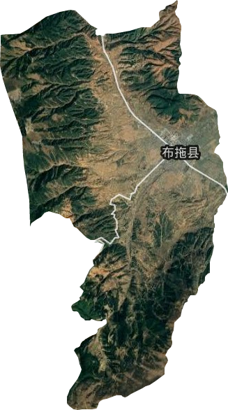 特木里鎮衛星圖