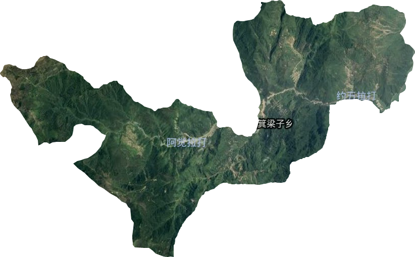 簸箕梁子鄉(xiāng)衛(wèi)星圖