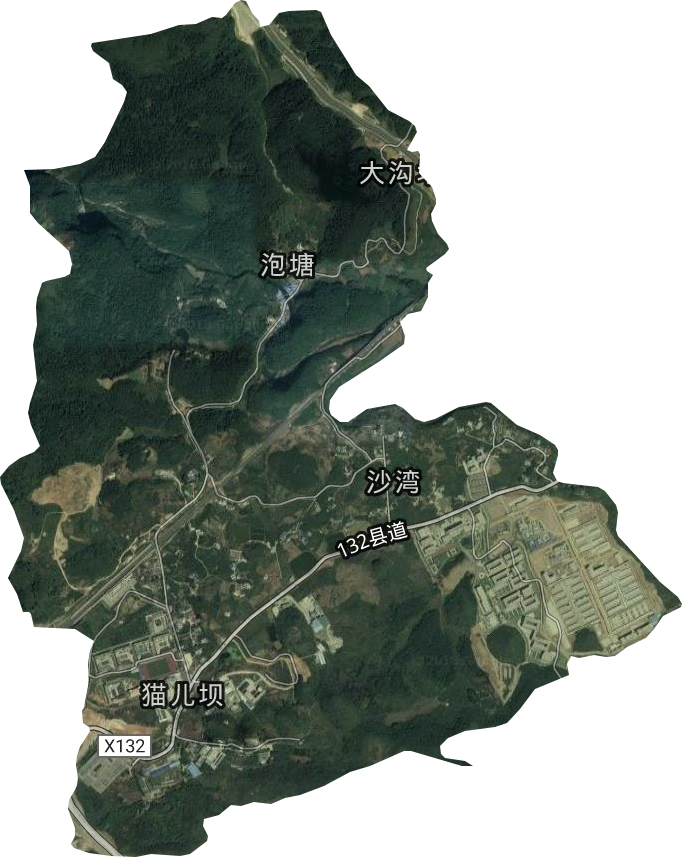 貴陽(yáng)市三江農(nóng)場(chǎng)衛(wèi)星圖
