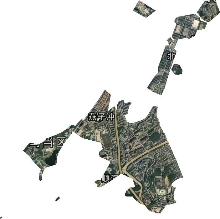 順新社區服務中心衛星圖