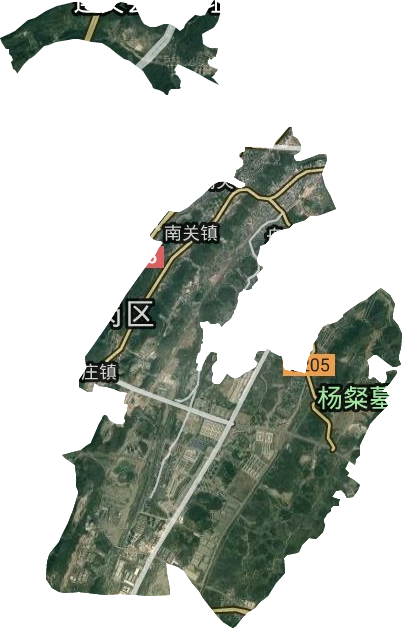 南關鎮衛星圖