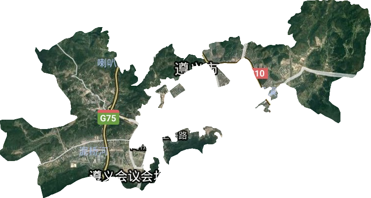 高橋鎮衛星圖
