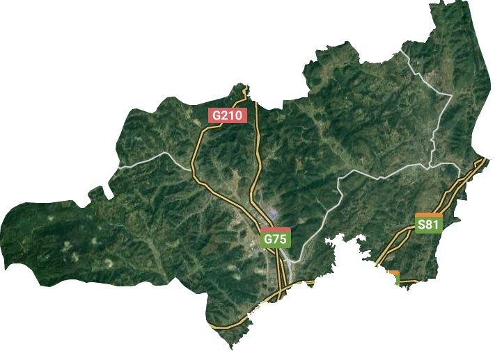 高坪鎮衛星圖