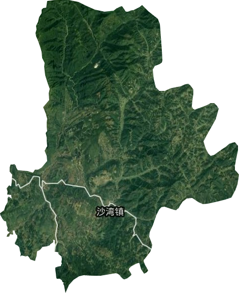 沙灣鎮衛星圖