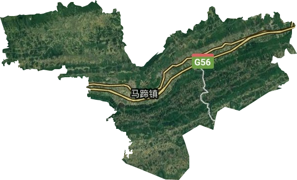 馬蹄鎮衛星圖
