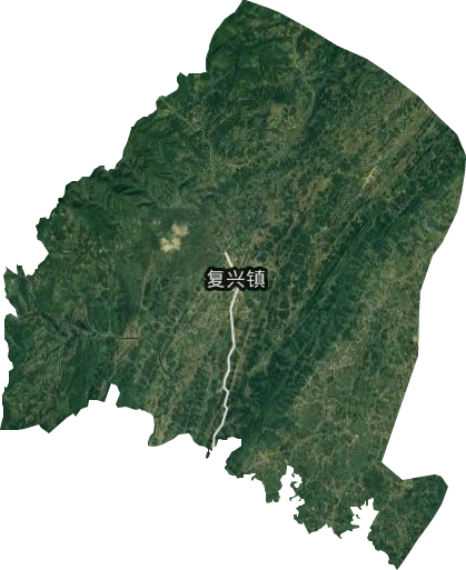復興鎮衛星圖