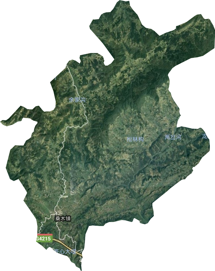 桑木鎮(zhèn)衛(wèi)星圖