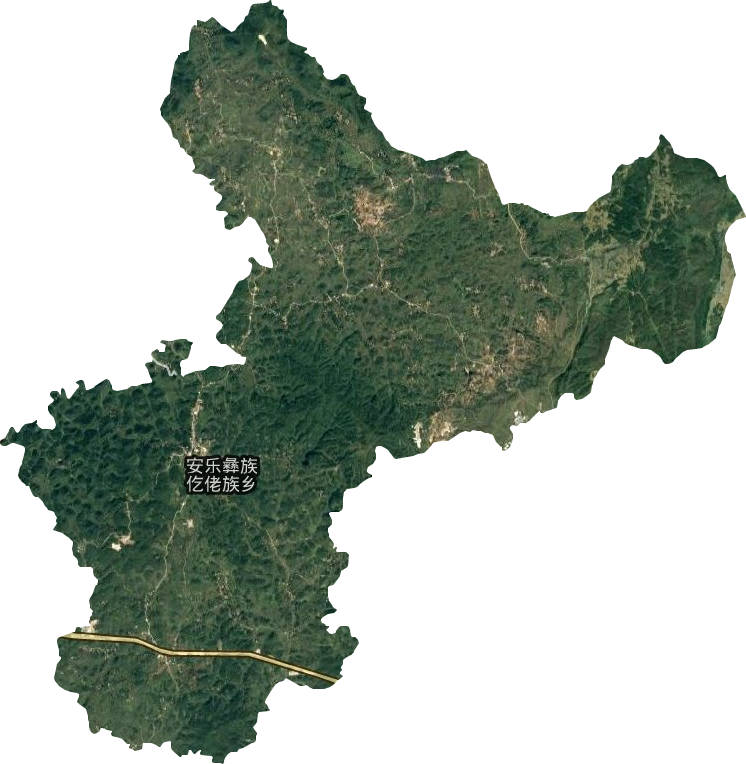 安樂鄉衛星圖