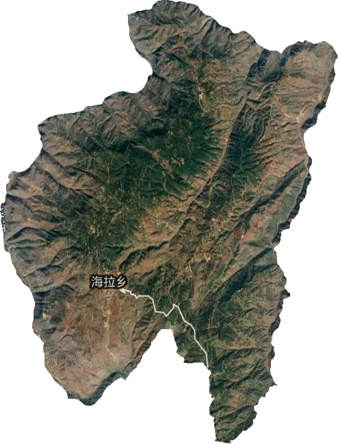 海拉鄉(xiāng)衛(wèi)星圖