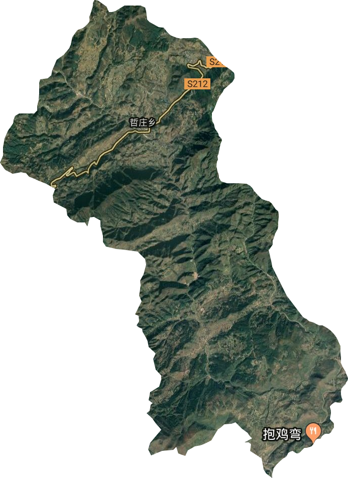 哲莊鄉衛星圖