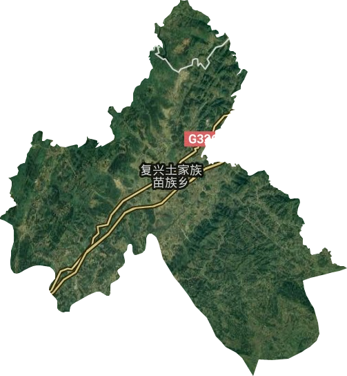 復興鎮衛星圖