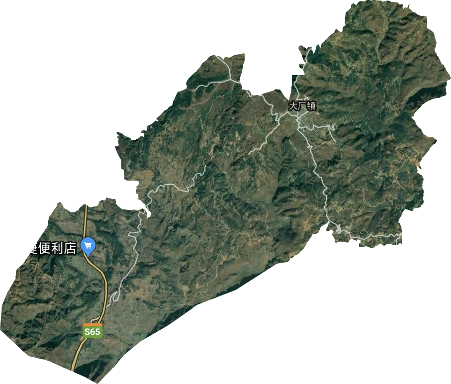 大廠鎮衛星圖