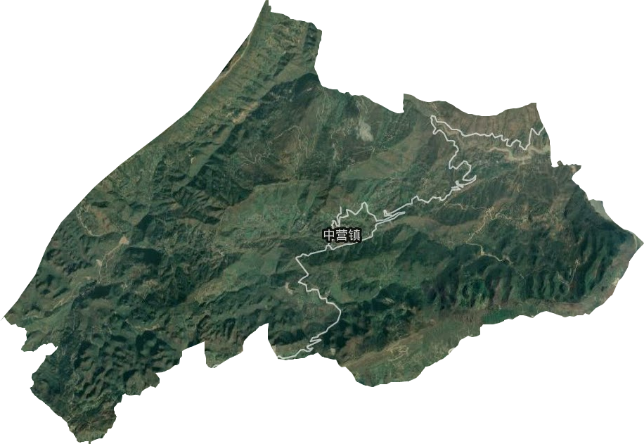 中營鎮衛星圖