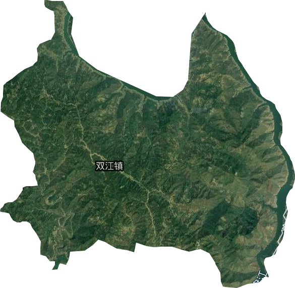雙江鎮(zhèn)衛(wèi)星圖