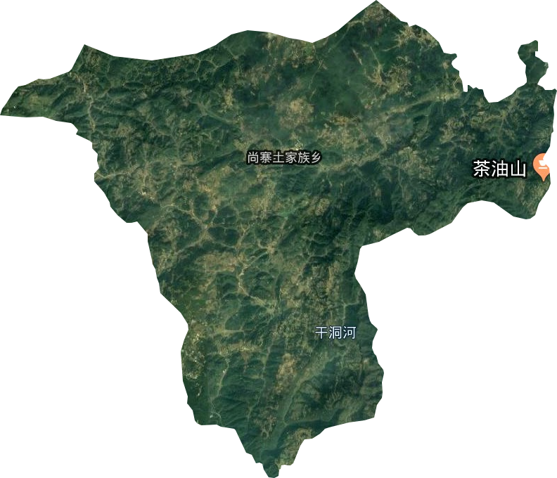 尚寨鄉衛星圖