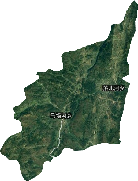 馬場河鄉(xiāng)衛(wèi)星圖