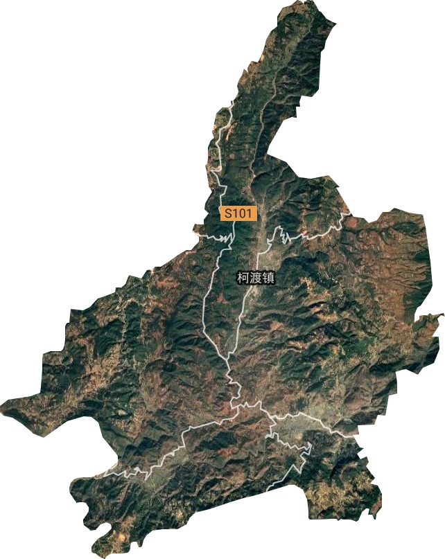 柯渡鎮衛星圖