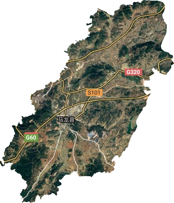 通泉鎮衛星圖