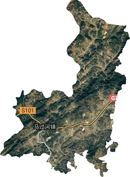 馬過河鎮(zhèn)衛(wèi)星圖