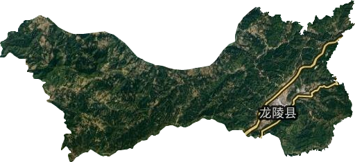 龍山鎮衛星圖