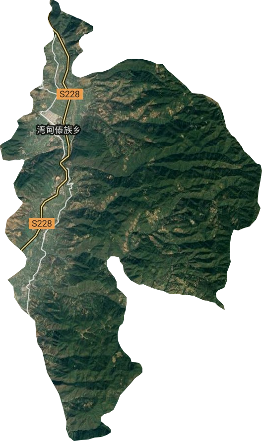 灣甸傣族鄉衛星圖