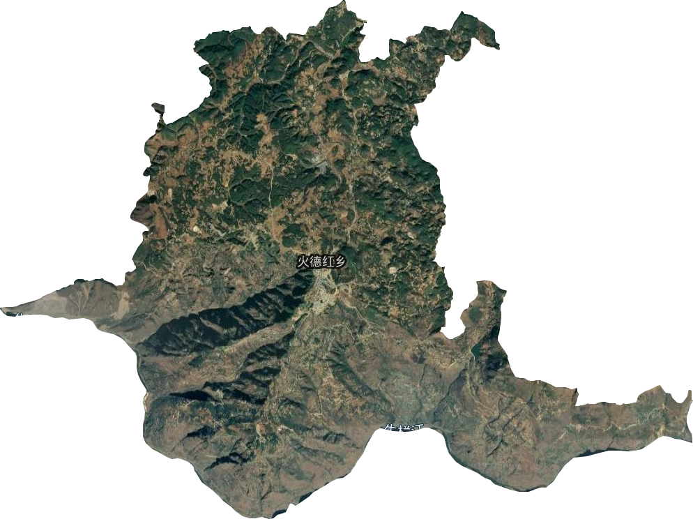 火德紅鎮(zhèn)衛(wèi)星圖