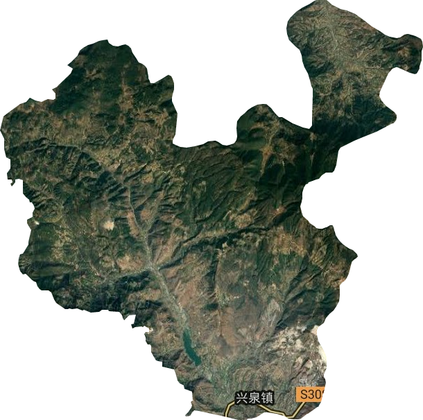 興泉鎮衛星圖