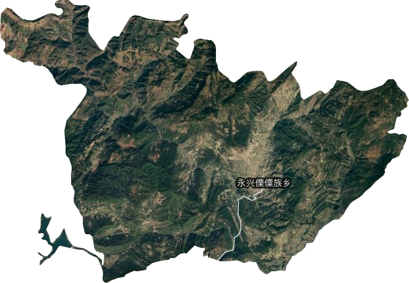 永興傈僳族鄉衛星圖