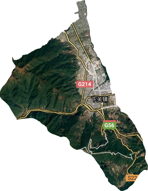 下關鎮衛星圖