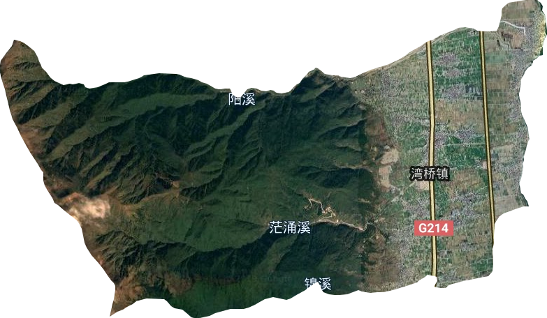 灣橋鎮衛星圖
