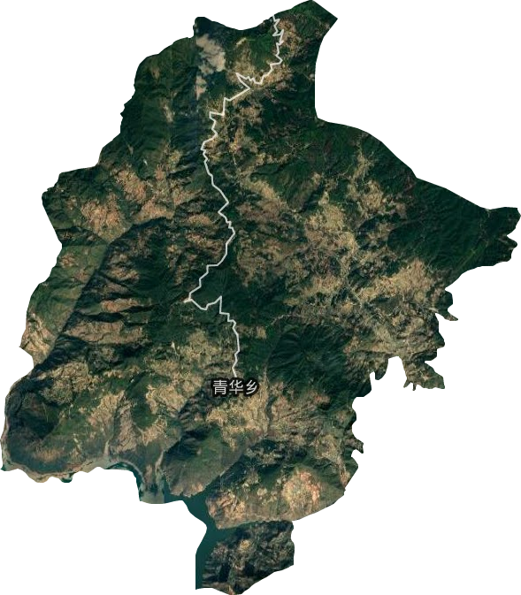 青華鄉衛星圖