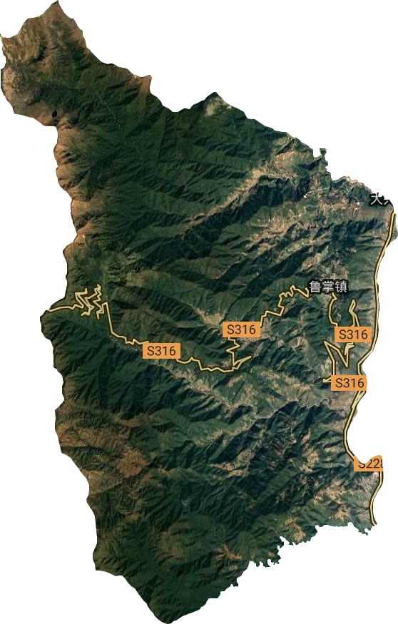魯掌鎮衛星圖