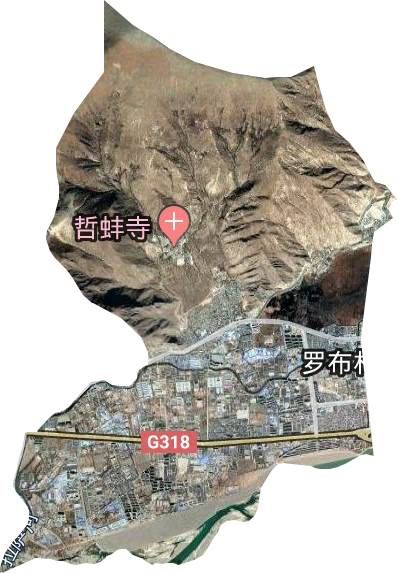 金珠西路街道衛星圖