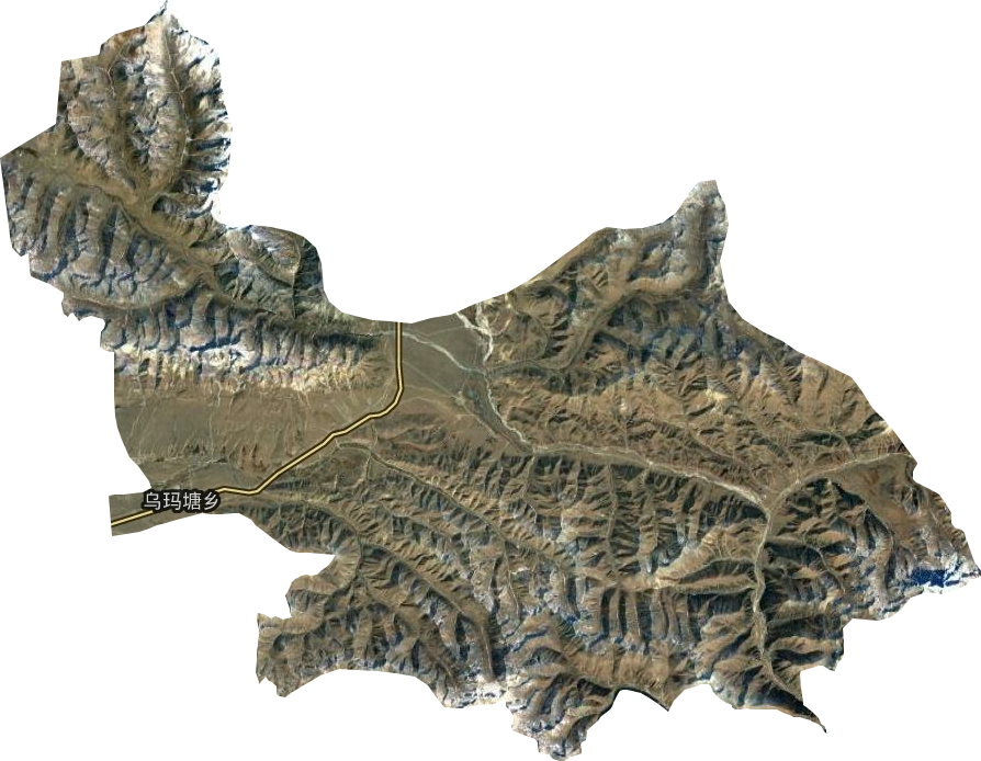 烏瑪塘鄉衛星圖
