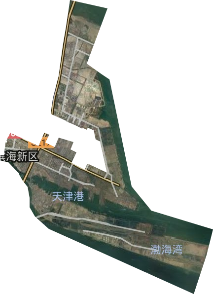 新港街道衛星圖