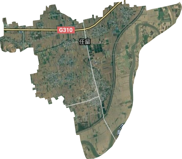 任留街道衛星圖