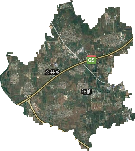 細(xì)柳街道衛(wèi)星圖