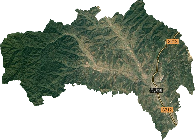 縣功鎮衛星圖