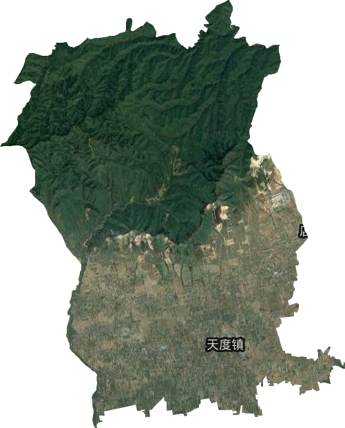 天度鎮衛星圖