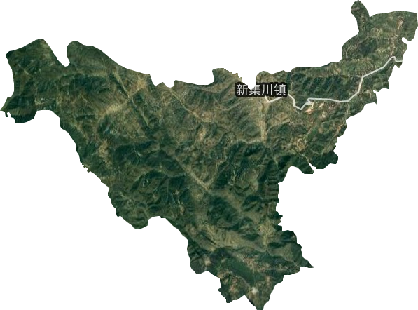 新集川鎮衛星圖